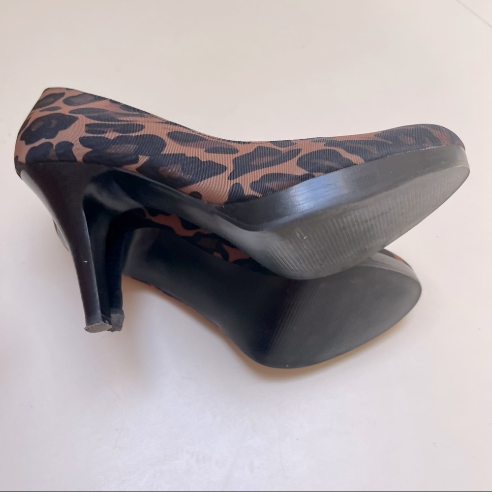 Alfani Via Spiga Leopard Python Print Square Toe … - image 5
